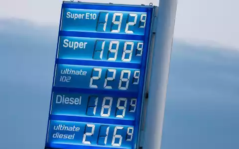 Schon am Morgen waren die Preise deutlich höher als am Dienstag zur gleichen Zeit.  - Foto: Thomas Banneyer/dpa