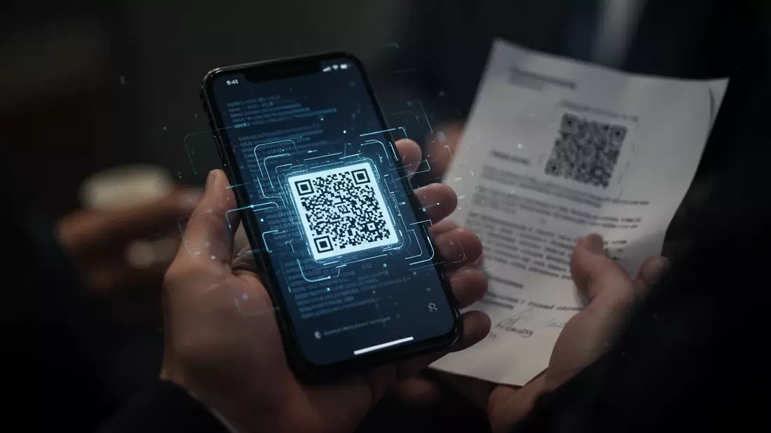 Quishing-Betrug: Gefälschte QR-Codes in Bank-Post