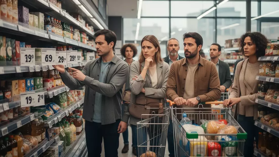 Euro-Inflation sinkt auf 2,8%: Entlastung für Verbraucher ungleich
