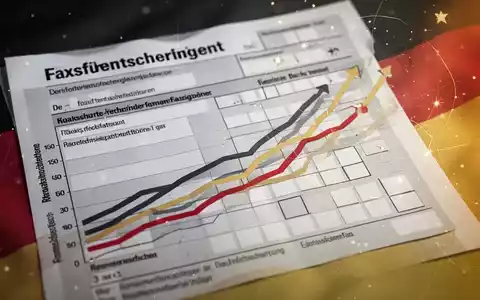 Eine stilisierte Grafik mit Linien und Zahlen, die Steuerreform und finanzielle Entlastung in Deutschland darstellen. - Foto: über boerse-global.de