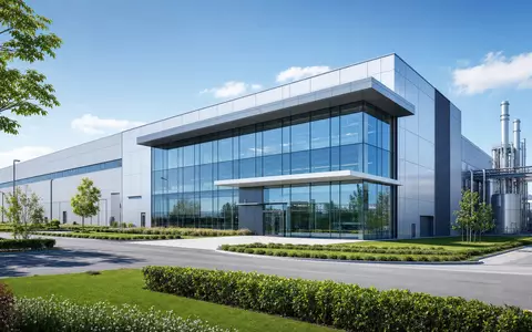 Gerresheimer AG, ISIN DE000A0LD6E6, betreibt moderne Produktionsanlagen mit zeitgemäßer Architektur für Glas- und Kunststoffverpackungen weltweit - Foto: THN