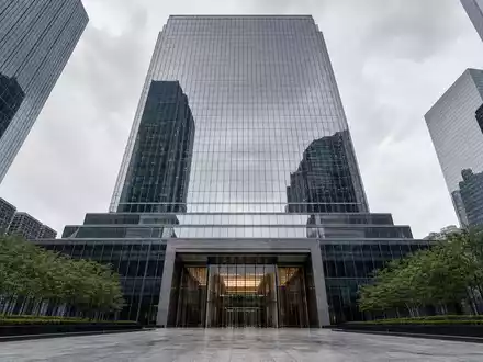 Goldman Sachs US38141G1040 modernes Investmentbank Hauptquartier als eleganter Glasturm im New York Stil - Foto: THN