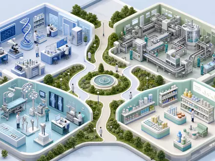 Johnson Konzern isometrisch, US4781601046 mit Forschung Produktion Medical Devices und Consumer Health - Foto: THN
