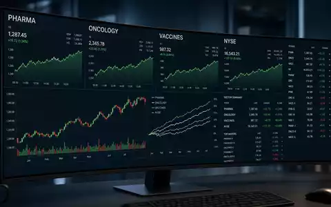 Merck US58933Y1055 NYSE-Editorial: Handelsmonitor zeigt Pharma, Oncology, Vaccines und NYSE mit steigenden Sektor-Charts - Foto: THN