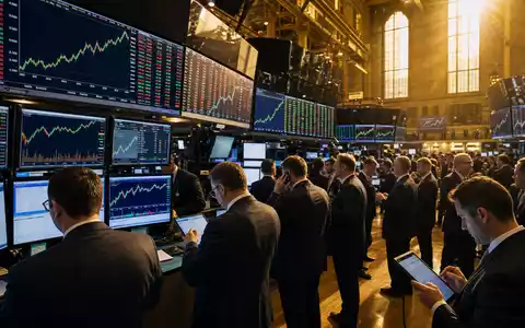 Procter NYSE Aktie US7427181091 im Boersen Editorial mit Haendlern und Aktienkurs Diagrammen auf dem Parkett - Foto: THN