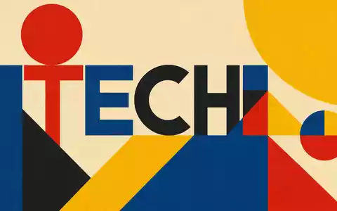 Applied Materials Inc. (US0382221051) inspiriert geometrisches Bauhaus-Poster mit farbigen Formen und dem Sektor-Schriftzug TECH - Foto: THN