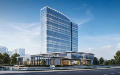 Modernes Glas-Hochhaus als architektonisches Symbol für den Konzernsitz von Anheuser-Busch InBev, ISIN BE0974293251, weltgrößter Brauerei-Konzern - Foto: THN