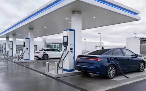 Air Liquide FR0000120628 betreibt moderne Wasserstoff-Tankstellen für Brennstoffzellen-Fahrzeuge und fördert so emissionsfreie Mobilität - Foto: THN