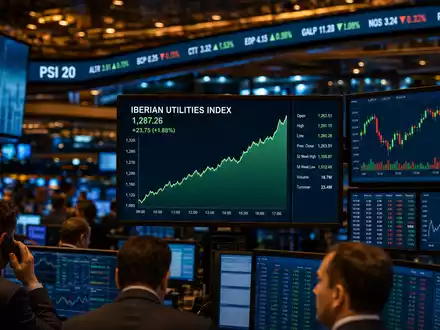 EDP PTEDP0AM0009 stock trading screens Iberian Utilities Index PSI 20 EURONEXT LISBON ticker - Foto: THN