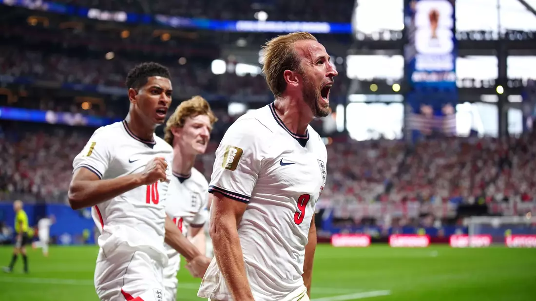 Harry Kane traf doppelt. - Bild: Bradley Collyer/PA Wire/dpa