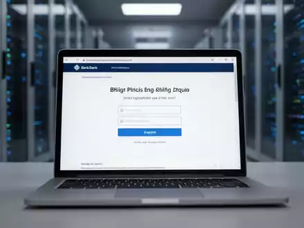 Eine gefälschte E-Mail der Zürcher Kantonalbank auf einem Laptop-Bildschirm, die zu einer Phishing-Website führt. - Foto: über boerse-global.de