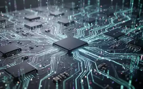 Abstrakte Darstellung der Halbleiter- und Datenspeicherindustrie, die hohe Nachfrage und volle Kapazitäten symbolisiert. - Foto: über boerse-global.de