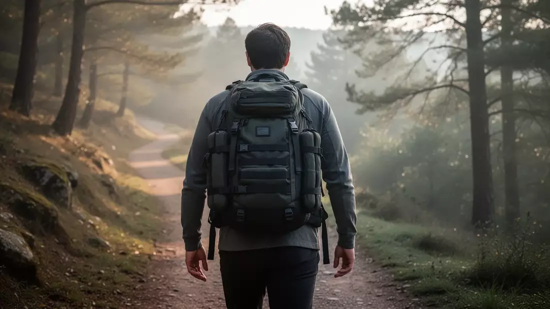 Rucking-Trend: Gehen mit schwerem Rucksack für Männer ab 40