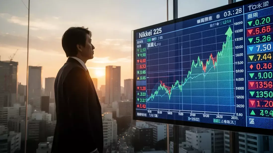 Nikkei 225: Rekordhoch dank Yen-Verfall und Tankan-Optimismus