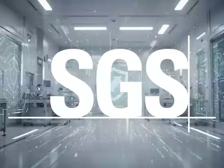 Eine abstrakte Szene, die Zertifizierung und Qualitätssicherung in einer High-Tech-Umgebung mit digitaler Ästhetik darstellt. - Foto: über boerse-global.de