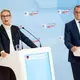 Alice Weidel und Tino Chrupalla stellen sich als AfD-Führungsduo zur Wiederwahl. (Archivbild) - Bild: Fabian Sommer/dpa