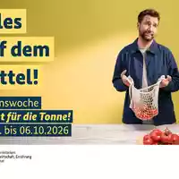 Alles auf dem Zettel! - mit cleverer Planung Lebensmittelabfälle vermeiden / Jetzt mitmachen und Aktionen für die Aktionswoche Zu gut für die Tonne! 2026 einreichen - Foto: presseportal.de