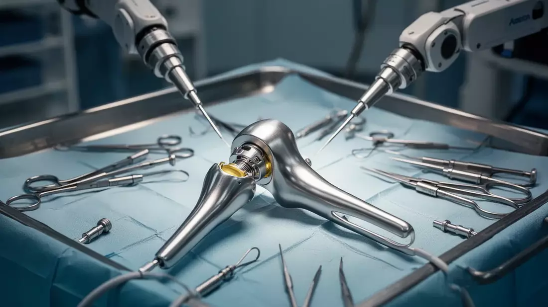 Robotik und KI revolutionieren die Kniechirurgie 2026