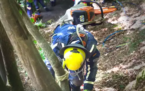 THW Bayern: THW unterstützt nach Unwettern im Raum Aschaffenburg. - Foto: presseportal.de