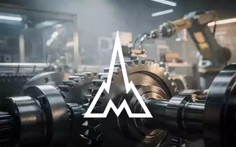 Nahaufnahme von Zahnrädern und Maschinenteilen in einer Fabrikhalle, die industrielle Aktivität und eine unsichere Marktstimmung vermitteln. - Foto: über boerse-global.de