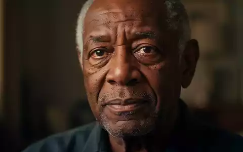 Nahaufnahme eines älteren Mannes mit nachdenklichem Ausdruck, der Danny Glover repräsentiert, in einem ruhigen, persönlichen Raum. - Foto: über boerse-global.de