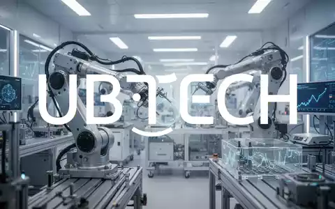 Eine abstrakte, atmosphärische Szene, die den Robotiksektor darstellt. Eine futuristische Laborumgebung mit sanftem Licht und Hinweisen auf fortschrittliche Technologie. - Foto: über boerse-global.de