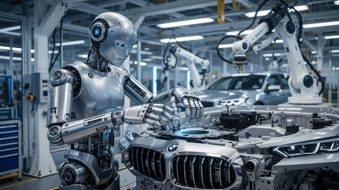 Humanoide Roboter: BMW, Tesla und Co. treiben Produktion voran