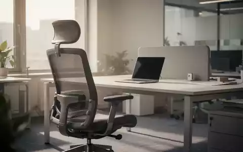 Ein ruhiges, modernes Büro mit einem leeren Schreibtisch und Laptop, das Introvertiertheit und Stressmanagement symbolisiert. - Foto: über boerse-global.de