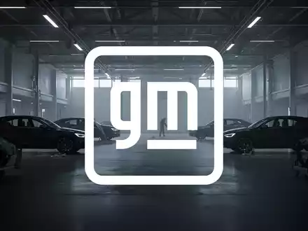 Abstrakte Szene der Automobilindustrie mit spärlichen, stilisierten Autos in einem leeren Showroom, die Stagnation andeutet. - Foto: über boerse-global.de