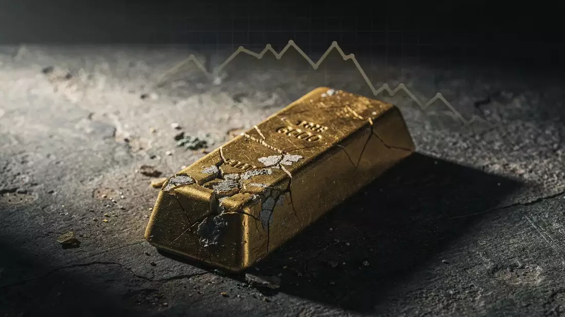 Goldpreis im freien Fall: 26% Verlust seit Januar-Hoch