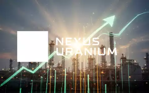 Abstrakte, atmosphärische Szene, die die Uranindustrie darstellt. Die Stimmung ist optimistisch, energiegeladen und aufwärtsgerichtet, mit Lichtstrahlen, die Wachstum und positive Bewegung andeuten. - Foto: über boerse-global.de
