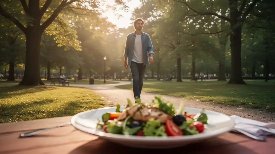 Spaziergang nach dem Essen: Das richtige Tempo senkt den Blutzucker