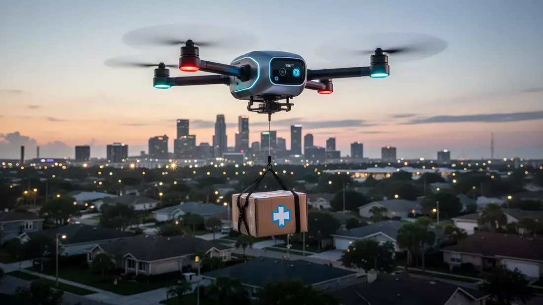 BayCare und Zipline: Drohnen-Netzwerk für Medikamente ab 2027