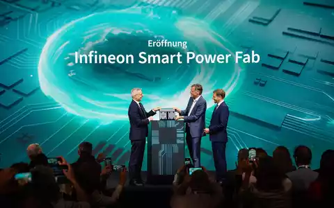 Impuls für Deutschland, Europa und die Welt: Infineon eröffnet in Dresden die weltweit größte Fabrik für Leistungshalbleiter und Analog/ Mixed-Signal-Technologien - Foto: presseportal.de