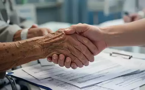 Eine ältere Hand wird von einer jüngeren Hand gehalten, symbolisiert Pflege und Unterstützung im Kontext der Pflegereform. - Foto: über boerse-global.de