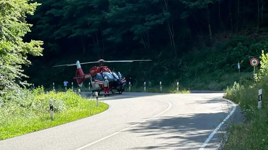 POL-PDLD: Motorradunfall mit verletzter Person - Bild: presseportal.de