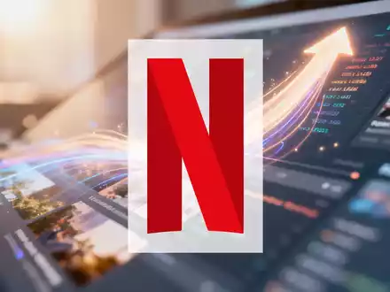 Abstrakte Darstellung einer Streaming-Medienoberfläche mit Lichteffekten, die Aufschwung und Erholung symbolisieren. - Foto: über boerse-global.de