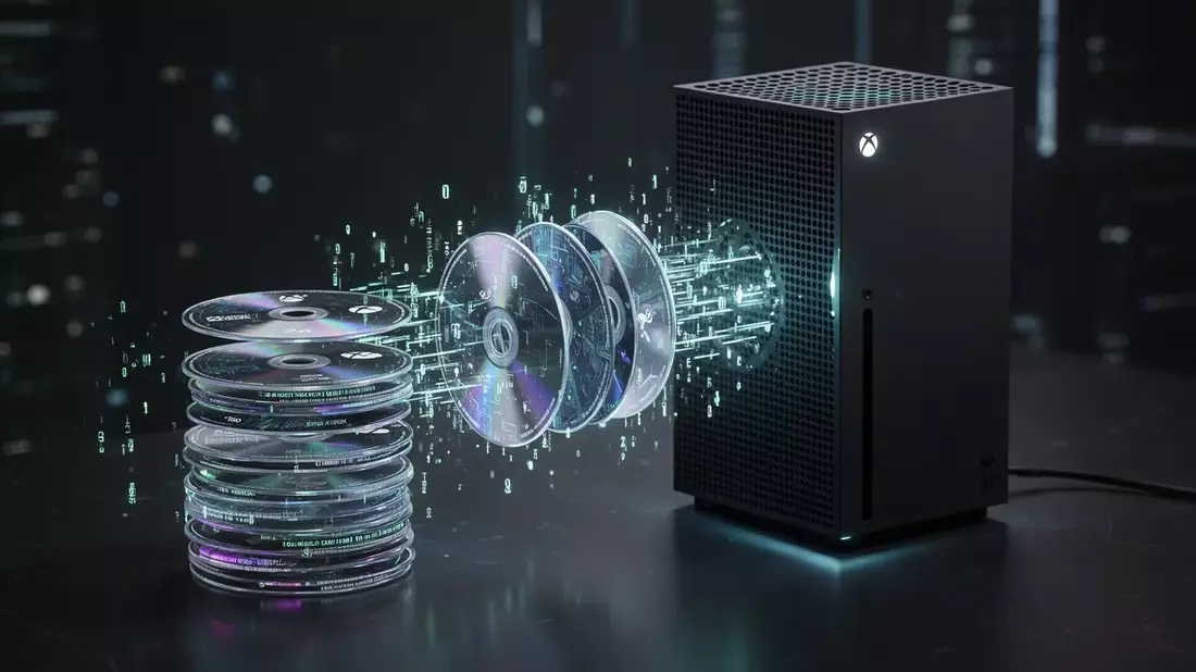 Microsofts Disc2Digital: Xbox-Spiele in digitale Lizenzen umwandeln