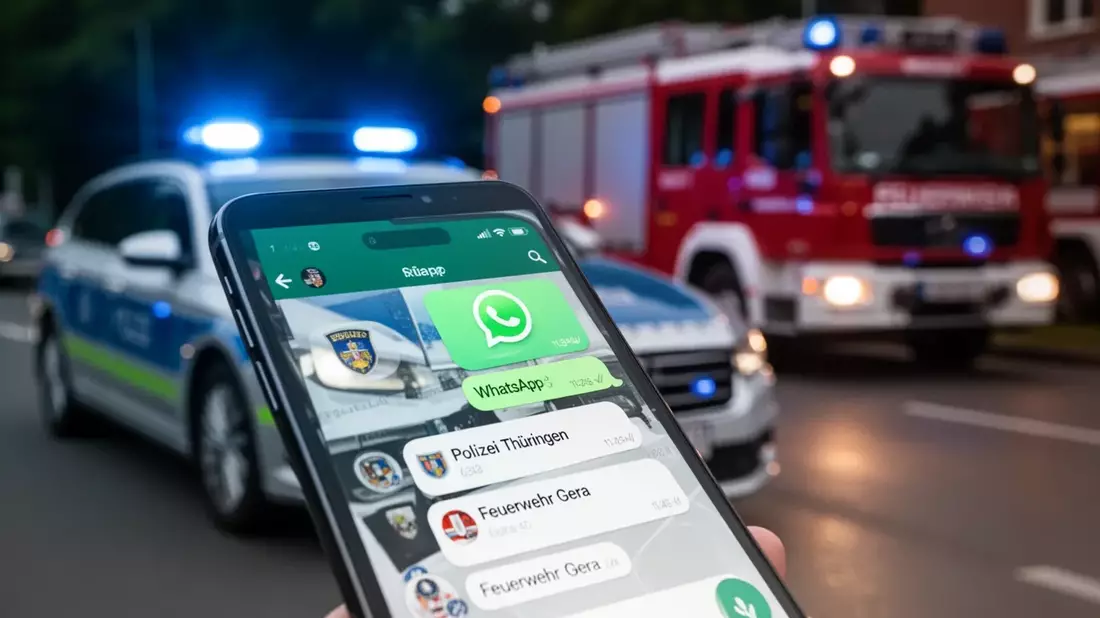 Thüringer Polizei startet WhatsApp-Kanäle für Bürgerinfos