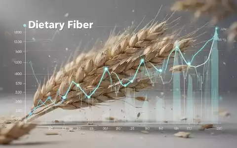 Eine grafische Darstellung von Ballaststoffen, die eine Unterversorgung bei Frauen symbolisiert, mit Finanzdaten-Overlay. - Foto: über boerse-global.de
