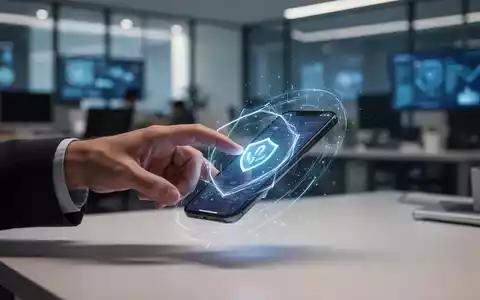 Eine Hand greift nach einem Smartphone, umgeben von einem subtilen digitalen Leuchten, das Ablenkungsreduzierung symbolisiert. - Foto: über boerse-global.de