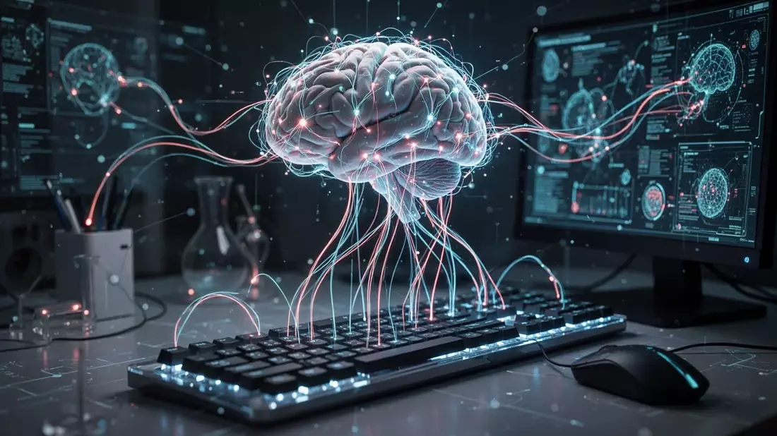 Meta-KI Brain2Qwerty: Gedankenlesen ohne OP für 61% Genauigkeit