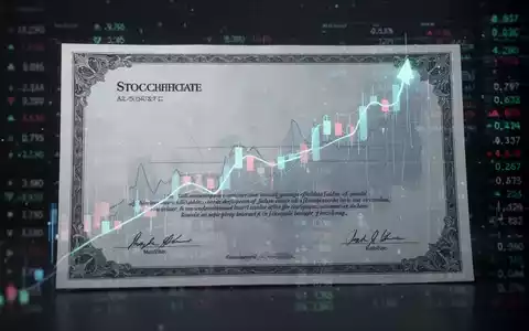 Nahaufnahme einer Aktie oder eines digitalen Diagramms, das eine positive Kursentwicklung zeigt. - Foto: ĂŒber boerse-global.de