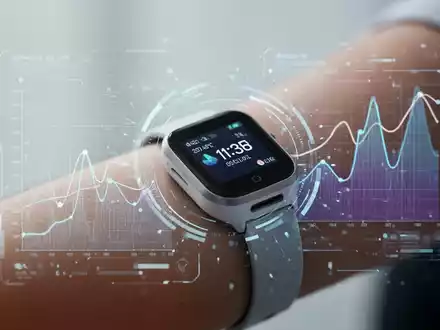 Ein modernes CGM-Gerät am Arm eines Patienten, das Glukosewerte anzeigt und Technologieintegration im Diabetesmanagement symbolisiert. - Foto: über boerse-global.de