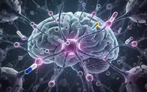 Eine stilisierte Darstellung eines komplexen neuronalen Netzwerks im Gehirn, das Entzündungsprozesse und therapeutische Ansätze symbolisiert. - Foto: über boerse-global.de