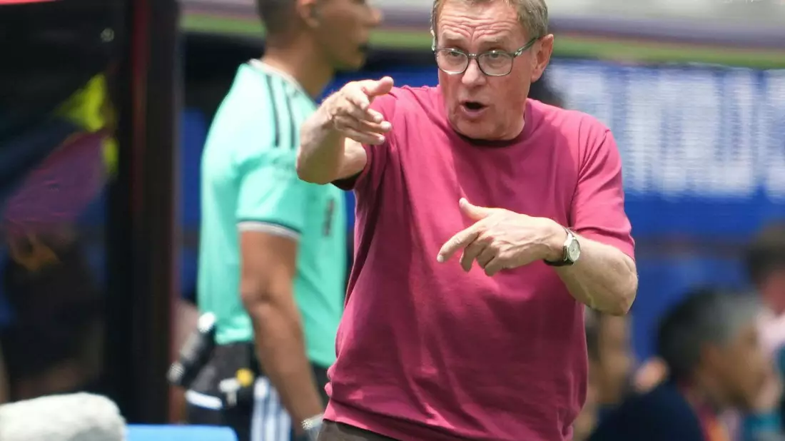 Der schwere Weg bei der WM war für die Auswahl von Ralf Rangnick vorgezeichnet. - Bild: Georg Hochmuth/APA/dpa