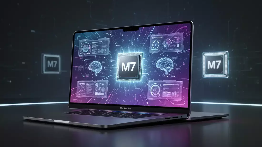 Apple M7 Chip: KI-Fokus statt M6-Serie für MacBook Pro 2027