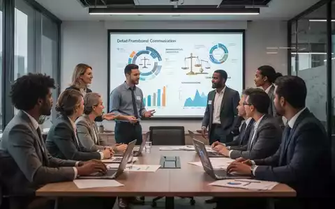 Eine Gruppe von Menschen in einem modernen Schulungsraum, die an einer Präsentation teilnehmen und sich austauschen. - Foto: über boerse-global.de