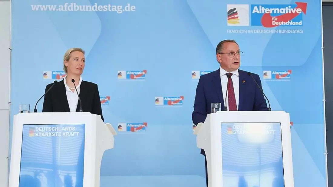 Chrupalla verteidigt AfD-Doppelspitze gegen interne Kritik