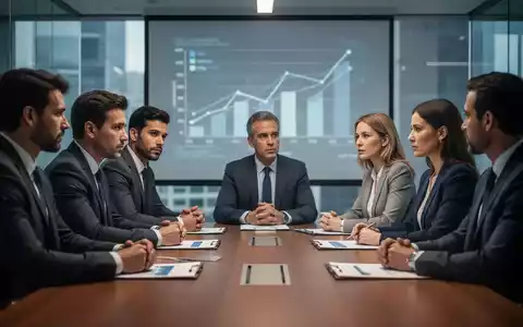Geschäftsleute diskutieren an einem Konferenztisch, symbolisch für die EU-Entgelttransparenzrichtlinie und die Gleichstellung der Geschlechter. - Foto: über boerse-global.de